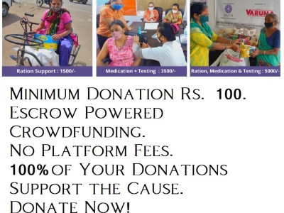 Saath Charitable Trust - Crowdfunding campaign to save lives from Covid